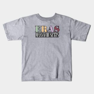 Eras Tour Massachusetts Kids T-Shirt